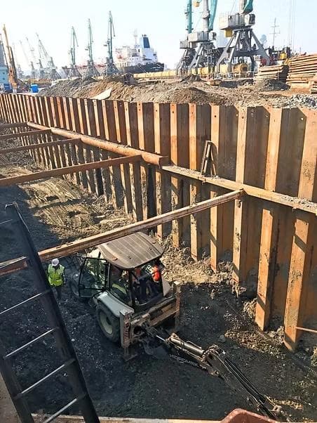 Batumi Port — Underwater Welding — Batumi Seaport, Adjara